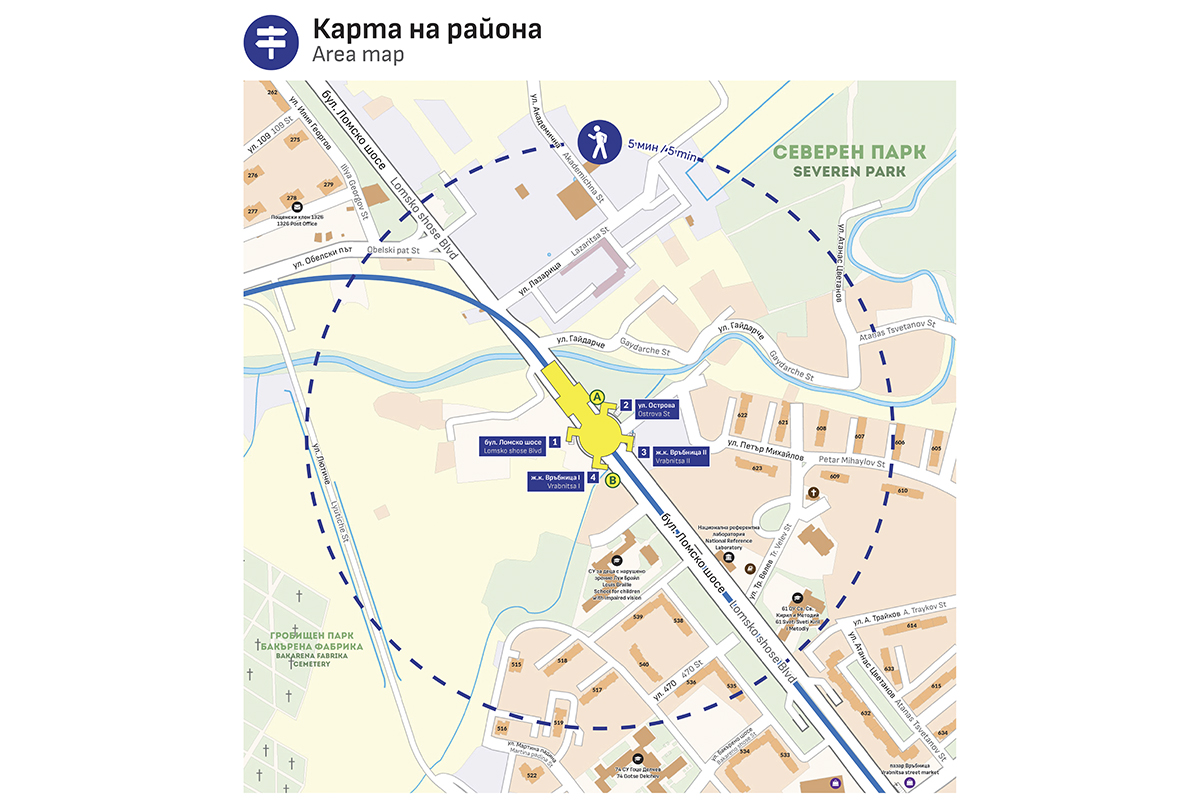 MS 201 Area map